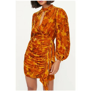 Rhode Zadie Dress Fall Foliage NWT 14